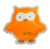 3 PACK of Green Sprouts Cool Calm Press Owl Orange -- 1 Unit