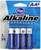 3 PACK OF Kroger Alkaline AA Batteries -- 4 Batteries