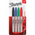 3 PACK OF Sharpie Cd Marker Fine 4 Colour 4 pack