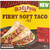 3 PACK OF Old El Paso Fiery Soft Taco Kit Hot  405g