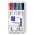 3 PACK OF Staedtler Lumocolor Whiteboard Markers 4 pack