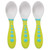 3 PACK of NUK, First Essentials, Kiddy Cutlery Toddler Spoons, 18+ Months, 3 Pack