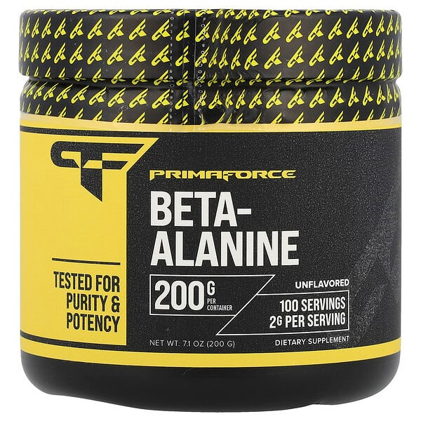 <img alt="Primaforce, Beta-Alanine, Unflavored, 7.1 oz (200 g)" title="Primaforce, Beta-Alanine, Unflavored, 7.1 oz (200 g),811445020061"