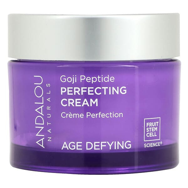 <img alt="Andalou Naturals, Goji Peptide Perfecting Cream,  Age Defying, 1.7 oz (50 g)" title="Andalou Naturals, Goji Peptide Perfecting Cream,  Age Defying, 1.7 oz (50 g),859975002294"