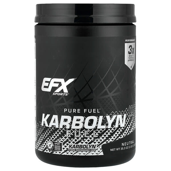 <img alt="EFX Sports, Karbolyn Fuel, Neutral, 2 lb 3.3 oz (1,000 g)" title="EFX Sports, Karbolyn Fuel, Neutral, 2 lb 3.3 oz (1,000 g),737190002025"