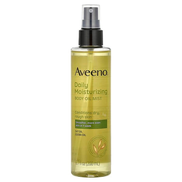 <img alt="Aveeno, Daily Moisturizing Body Oil Mist, 6.7 fl oz (200 ml)" title="Aveeno, Daily Moisturizing Body Oil Mist, 6.7 fl oz (200 ml),381371192731"