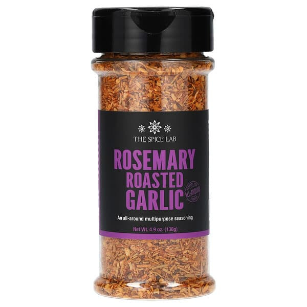 <img alt="The Spice Lab, Rosemary Roasted Garlic Seasoning, 4.9 oz (138 g)" title="The Spice Lab, Rosemary Roasted Garlic Seasoning, 4.9 oz (138 g),846836062696"