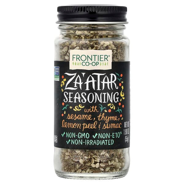 <img alt="Frontier Co-op, Zaatar Seasoning, 1.90 oz (55 g)" title="Frontier Co-op, Zaatar Seasoning, 1.90 oz (55 g),089836195845"