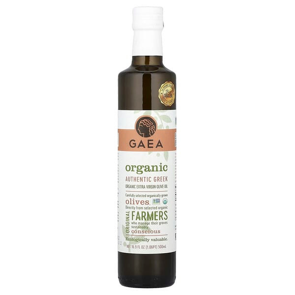 <img alt="Gaea, Organic Extra Virgin Olive Oil, 16.9 fl oz (500 ml)" title="Gaea, Organic Extra Virgin Olive Oil, 16.9 fl oz (500 ml),607959300061"