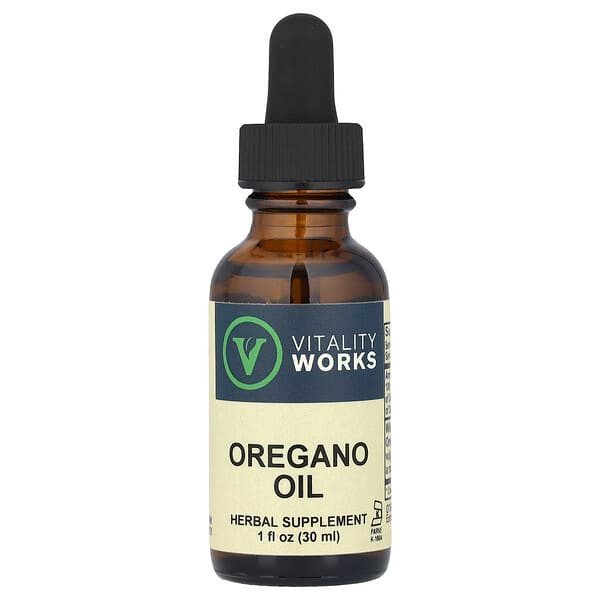 <img alt="Vitality Works, Oregano Oil, 1 fl oz (30 ml)" title="Vitality Works, Oregano Oil, 1 fl oz (30 ml),788332036811"