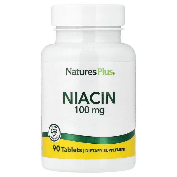 <img alt="NaturesPlus, Niacin, 100 mg, 90 Tablets" title="NaturesPlus, Niacin, 100 mg, 90 Tablets,097467018501"