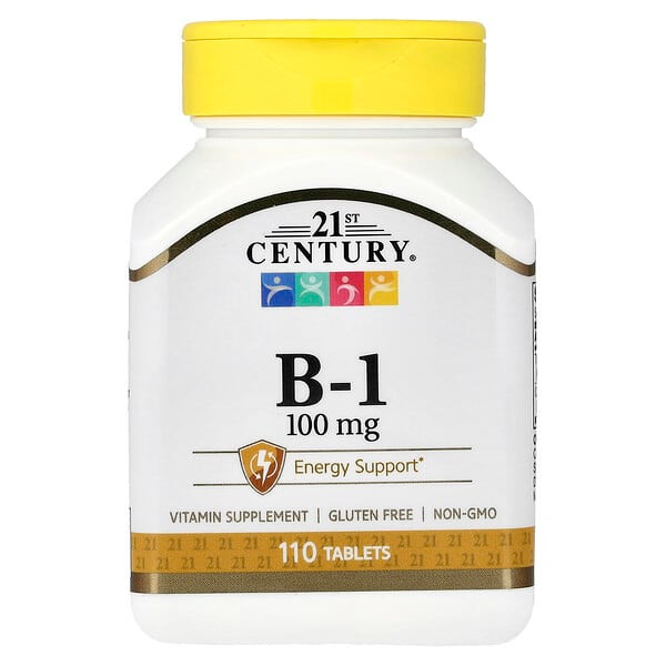 <img alt="21st Century, B-1, 110 Tablets" title="21st Century, B-1, 110 Tablets,740985211519"