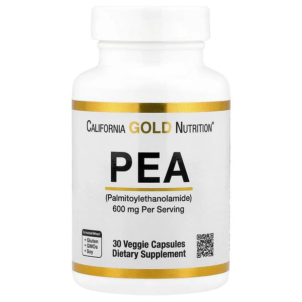 <img alt="California Gold Nutrition, PEA (Palmitoylethanolamide), 30 Veggie Capsules (300 mg per Capsule)" title="California Gold Nutrition, PEA (Palmitoylethanolamide), 30 Veggie Capsules (300 mg per Capsule),898220015948"