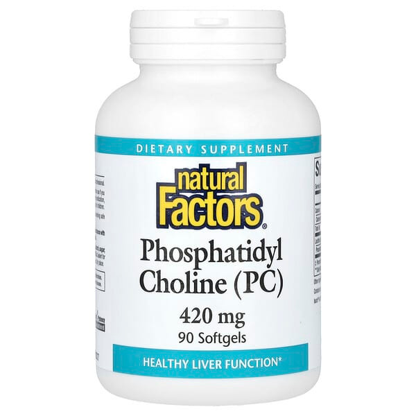 <img alt="Natural Factors, Phosphatidyl Choline (PC), 420 mg, 90 Softgels" title="Natural Factors, Phosphatidyl Choline (PC), 420 mg, 90 Softgels,068958026053"