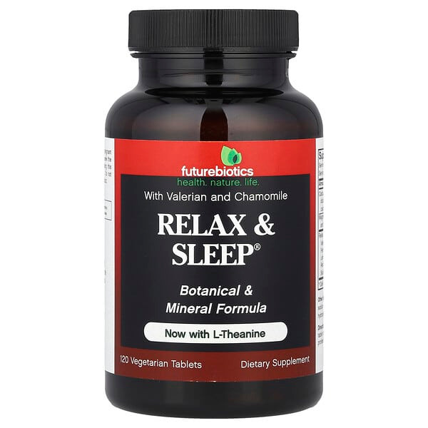<img alt="Futurebiotics, Relax & Sleep, 120 Vegetarian Tablets" title="Futurebiotics, Relax & Sleep, 120 Vegetarian Tablets,049479000166"