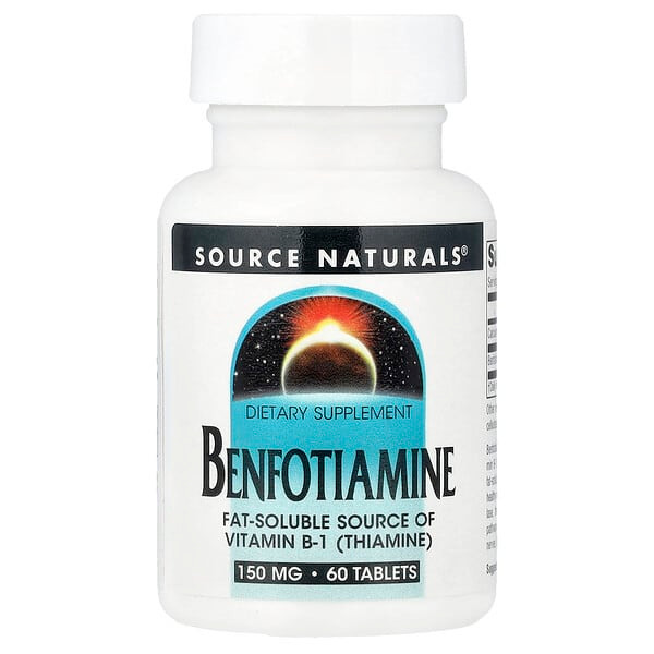 <img alt="Source Naturals, Benfotiamine, 60 Tablets" title="Source Naturals, Benfotiamine, 60 Tablets,021078019060"