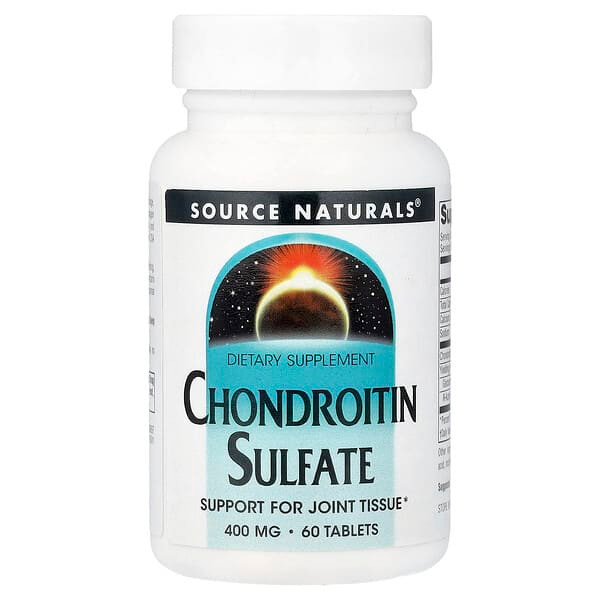 <img alt="Source Naturals, Chondroitin Sulfate, 400 mg, 60 Tablets" title="Source Naturals, Chondroitin Sulfate, 400 mg, 60 Tablets,021078006978"