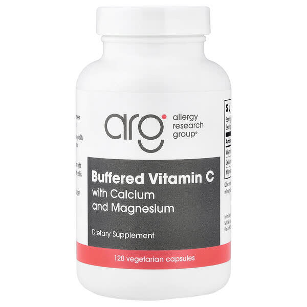 <img alt="Allergy Research Group, Buffered Vitamin C with Calcium and Magnesium, 120 Vegetarian Capsules" title="Allergy Research Group, Buffered Vitamin C with Calcium and Magnesium, 120 Vegetarian Capsules,713947700109"