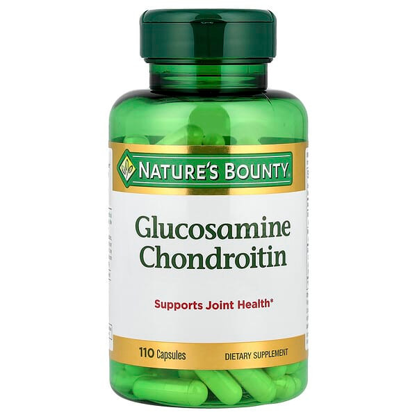 <img alt="Natures Bounty, Glucosamine Chondroitin, 110 Capsules" title="Natures Bounty, Glucosamine Chondroitin, 110 Capsules,074312002380"