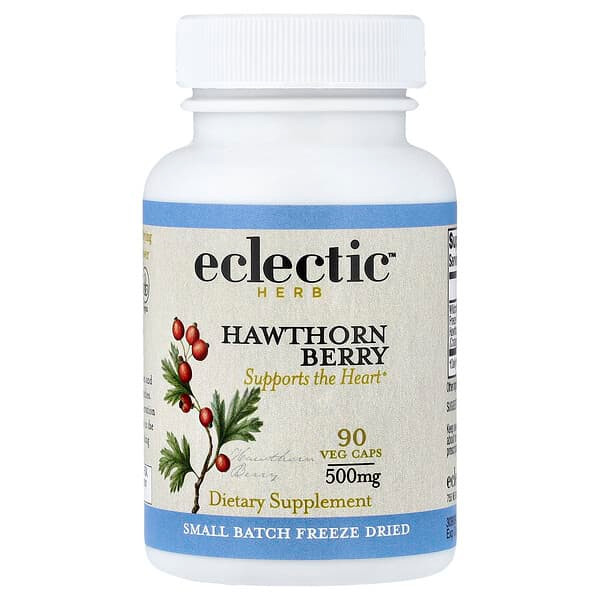 <img alt="Eclectic Herb, Hawthorn Berry, 500 mg, 90 Veg Caps" title="Eclectic Herb, Hawthorn Berry, 500 mg, 90 Veg Caps,023363309092"