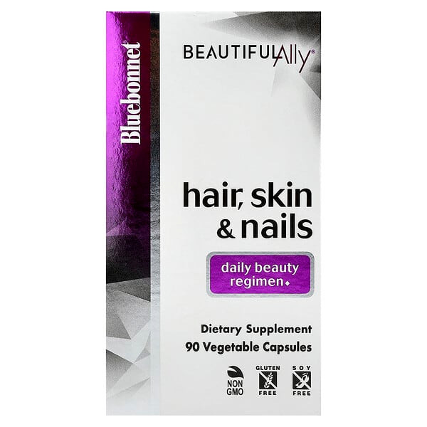 <img alt="Bluebonnet Nutrition, Beautiful Ally, Hair, Skin & Nails, 90 Vegetable Capsules" title="Bluebonnet Nutrition, Beautiful Ally, Hair, Skin & Nails, 90 Vegetable Capsules,743715015029"