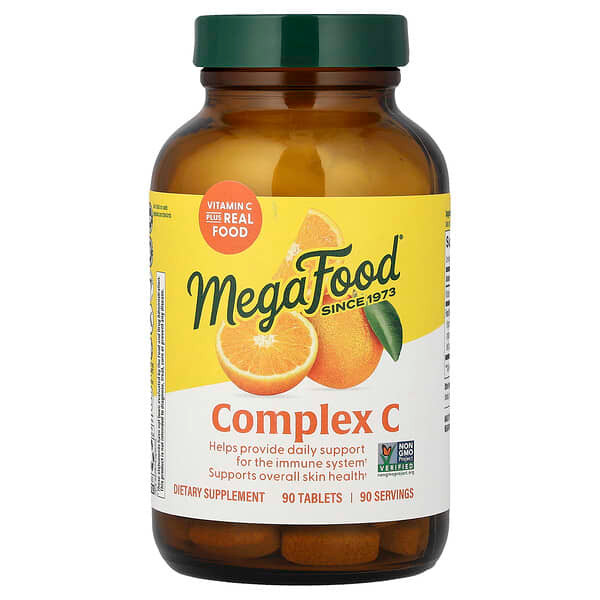 <img alt="MegaFood, Complex C, 90 Tablets" title="MegaFood, Complex C, 90 Tablets,051494101346"