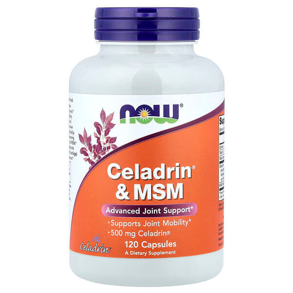 <img alt="NOW Foods, Celadrin & MSM, 120 Capsules" title="NOW Foods, Celadrin & MSM, 120 Capsules,733739030160"