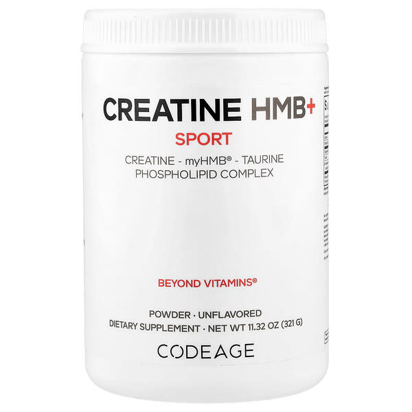 <img alt="Codeage, Sport, Creatine HMB+, Unflavored, 11.32 oz (321 g)" title="Codeage, Sport, Creatine HMB+, Unflavored, 11.32 oz (321 g),850068815548"