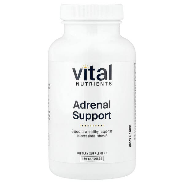 <img alt="Vital Nutrients, Adrenal Support, 120 Capsules" title="Vital Nutrients, Adrenal Support, 120 Capsules,693465423219"