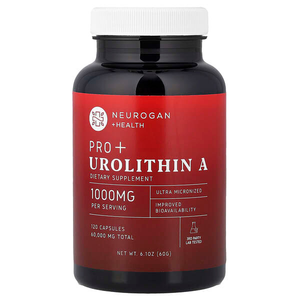 <img alt="Neurogan Health, Pro+ Urolithin A, 120 Capsules (500 mg per Capsule)" title="Neurogan Health, Pro+ Urolithin A, 120 Capsules (500 mg per Capsule),850009438805"