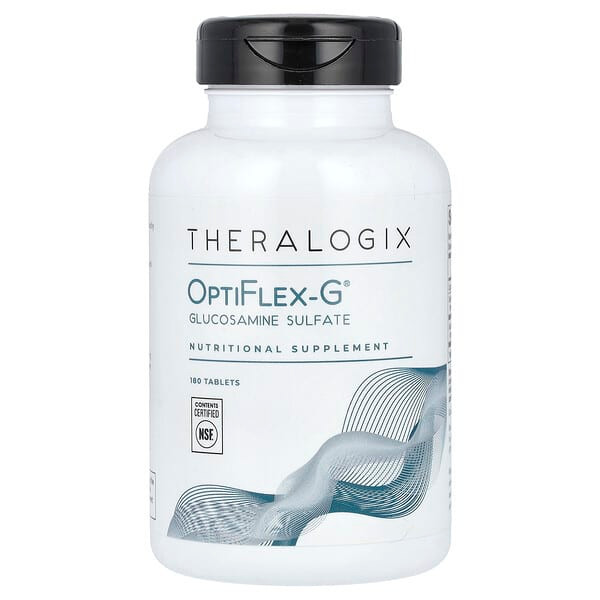 <img alt="Theralogix, OptiFlex-G, Glucosamine Sulfate , 180 Tablets" title="Theralogix, OptiFlex-G, Glucosamine Sulfate , 180 Tablets,813349010247"