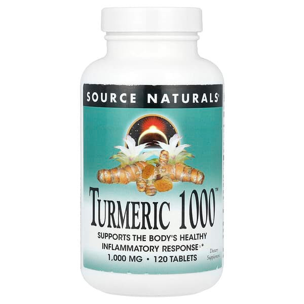 <img alt="Source Naturals, Turmeric 1000, 1,000 mg , 120 Tablets" title="Source Naturals, Turmeric 1000, 1,000 mg , 120 Tablets,021078023715"