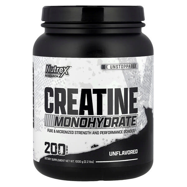 <img alt="Nutrex Research, Creatine Monohydrate, Unflavored, 2.2 lbs (1,000 g)" title="Nutrex Research, Creatine Monohydrate, Unflavored, 2.2 lbs (1,000 g),850026029925"