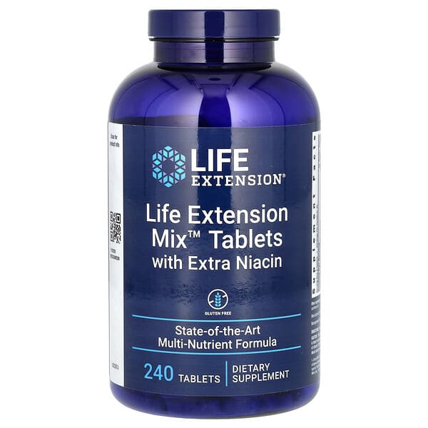 <img alt="Life Extension, Life Extension Mix Tablets with Extra Niacin, 240 Tablets" title="Life Extension, Life Extension Mix Tablets with Extra Niacin, 240 Tablets,737870235729"