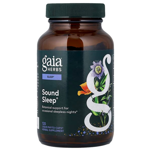 <img alt="Gaia Herbs, Sound Sleep, 120 Liquid Phyto-Caps" title="Gaia Herbs, Sound Sleep, 120 Liquid Phyto-Caps,751063996662"