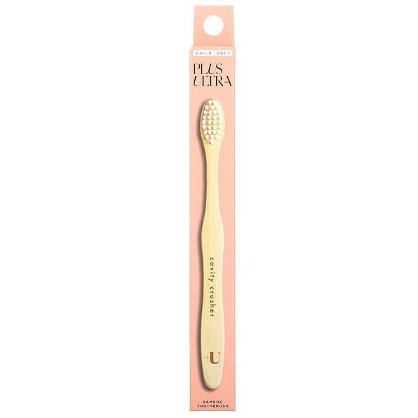 <img alt="Plus Ultra, Bamboo Toothbrush, Cavity Crusher, Child, Soft, 1 Toothbrush" title="Plus Ultra, Bamboo Toothbrush, Cavity Crusher, Child, Soft, 1 Toothbrush,742832053594"