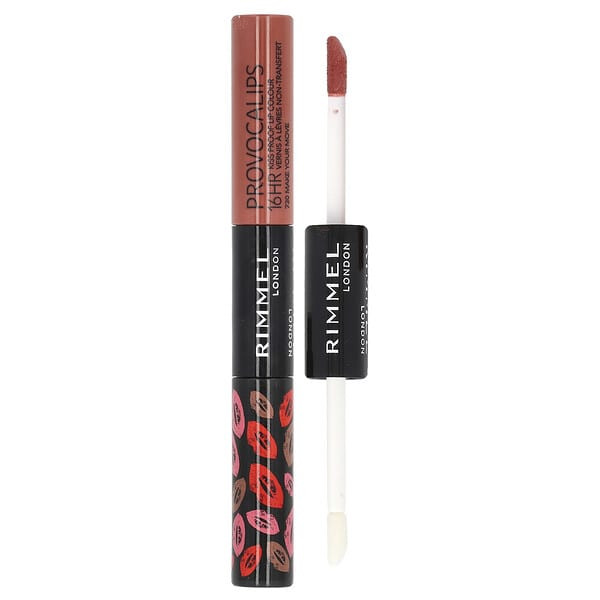 <img alt="Rimmel London, Provocalips, 16HR Kiss Proof Lip Color, 730 Make Your Move, 0.14 fl oz (4 ml) - 0.1 fl oz (3 ml)" title="Rimmel London, Provocalips, 16HR Kiss Proof Lip Color, 730 Make Your Move, 0.14 fl oz (4 ml) - 0.1 fl oz (3 ml),3607344546729"