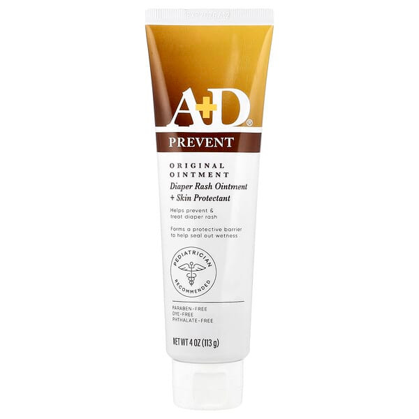 <img alt="A+D, Prevent & Heal Original Ointment, Diaper Rash Ointment & Skin Protectant, 4 oz (113 g)" title="A+D, Prevent & Heal Original Ointment, Diaper Rash Ointment & Skin Protectant, 4 oz (113 g),365197401017"