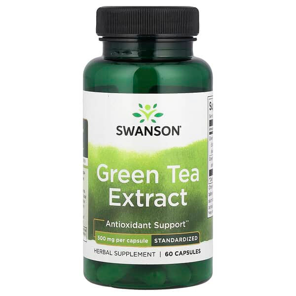 <img alt="Swanson Vitamins, Green Tea Extract, 500 mg, 60 Capsules" title="Swanson Vitamins, Green Tea Extract, 500 mg, 60 Capsules,087614140995"