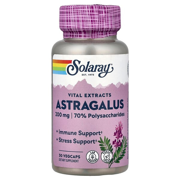 <img alt="Solaray, Vital Extracts, Astragalus, 30 VegCaps" title="Solaray, Vital Extracts, Astragalus, 30 VegCaps,076280030709"