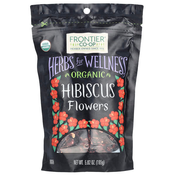 <img alt="Frontier Co-op, Organic Hibiscus Flowers, 5.82 oz (165 g)" title="Frontier Co-op, Organic Hibiscus Flowers, 5.82 oz (165 g),089836311016"
