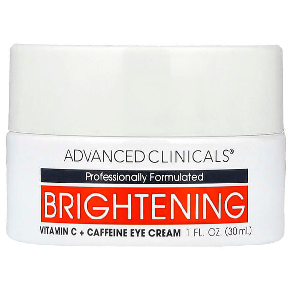<img alt="Advanced Clinicals, Brightening Vitamin C + Caffeine Eye Cream , 1 fl oz (30 ml)" title="Advanced Clinicals, Brightening Vitamin C + Caffeine Eye Cream , 1 fl oz (30 ml),810141911253"