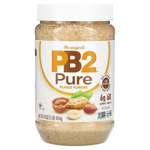 <img alt="PB2 Foods, Pure Peanut Powder, 1 lb (454 g)" title="PB2 Foods, Pure Peanut Powder, 1 lb (454 g),850791002758"