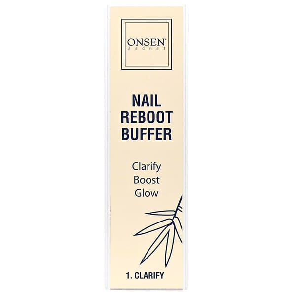 <img alt="Onsen Secret, Nail Reboot Buffer, 3 Piece Set" title="Onsen Secret, Nail Reboot Buffer, 3 Piece Set,895705001007"