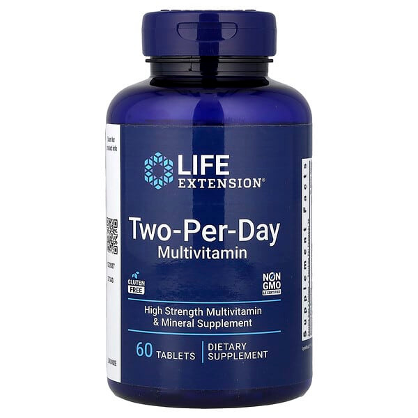 <img alt="Life Extension, Two-Per-Day Multivitamin, 60 Tablets" title="Life Extension, Two-Per-Day Multivitamin, 60 Tablets,737870010265"