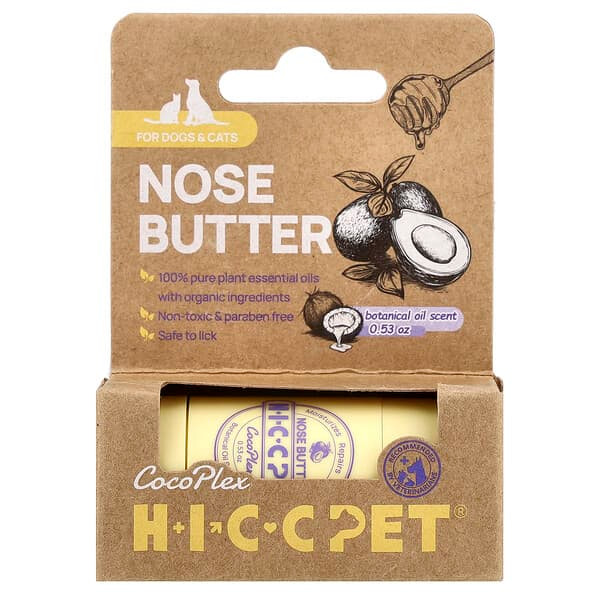 <img alt="HICC Pet, Nose Butter, For Dogs & Cats, Botanical Oil, 0.53 oz" title="HICC Pet, Nose Butter, For Dogs & Cats, Botanical Oil, 0.53 oz,850060913709"