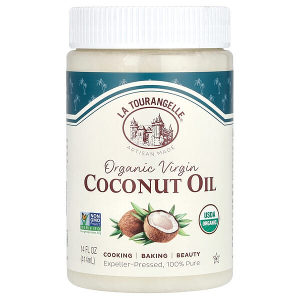 <img alt="La Tourangelle, Organic Virgin Coconut Oil, 14 fl oz (414 ml)" title="La Tourangelle, Organic Virgin Coconut Oil, 14 fl oz (414 ml),850017480070"
