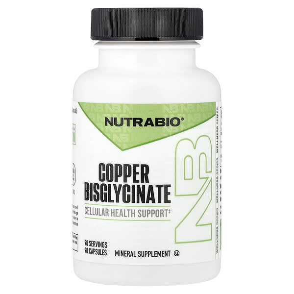 <img alt="NutraBio, Copper Bisglycinate, 90 Capsules (3 mg per Capsule)" title="NutraBio, Copper Bisglycinate, 90 Capsules (3 mg per Capsule),649908513658"
