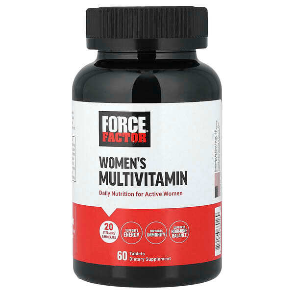 <img alt="Force Factor, Womens Multivitamin, 60 Tablets" title="Force Factor, Womens Multivitamin, 60 Tablets,810126660169"