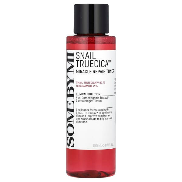 <img alt="SOME BY MI, Snail Truecica, Miracle Repair Toner, 5.07 fl oz (150 ml)" title="SOME BY MI, Snail Truecica, Miracle Repair Toner, 5.07 fl oz (150 ml),8809647394129"